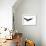 An Image Of A Grunge Black Bird-magann-Framed Art Print displayed on a wall