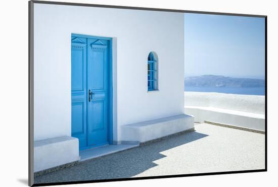 An Image of a Nice Santorini View-magann-Mounted Photographic Print