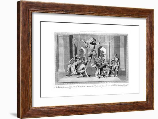 An Image Worshipped by the Chingulais..., Late 18th Century-null-Framed Giclee Print