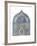 An Important Diyarbekir Tile Mihrab of Ogival Arched Form Comprising Twelve Tiles, circa 1570-null-Framed Giclee Print