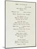 An Important First Class Passenger Menu from the R.M.S. Titanic, Cafe Parisien-null-Mounted Giclee Print