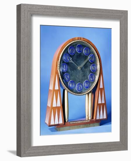 An Important Mantel Clock, 1906-null-Framed Giclee Print