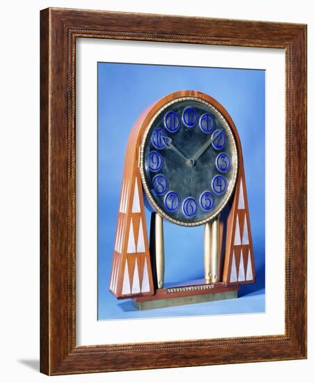 An Important Mantel Clock, 1906-null-Framed Giclee Print