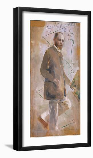 An Impressionist (Tom Roberts)-Charles Conder-Framed Premium Giclee Print