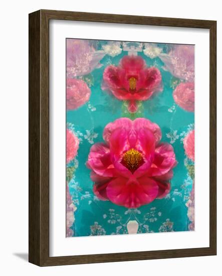 An Impressionistic and Dreamy Floral Montage-Alaya Gadeh-Framed Photographic Print