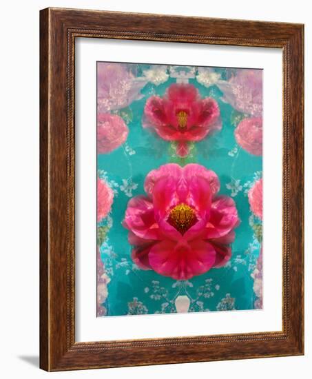 An Impressionistic and Dreamy Floral Montage-Alaya Gadeh-Framed Photographic Print