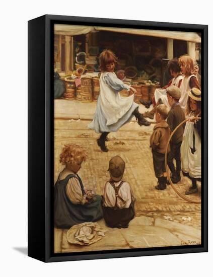 An Impromptu Ball, 1899-Eva Roos-Framed Premier Image Canvas