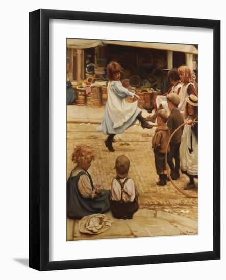 An Impromptu Ball, 1899-Eva Roos-Framed Giclee Print