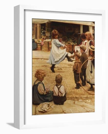 An Impromptu Ball, 1899-Eva Roos-Framed Giclee Print