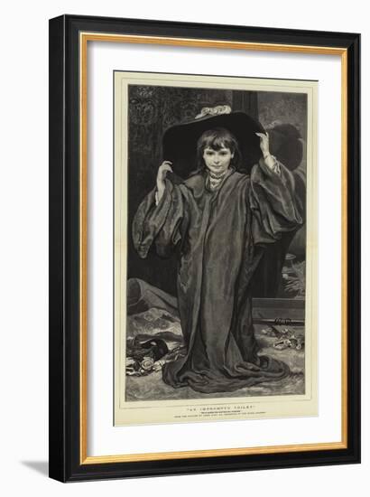 An Impromptu Toilet-James Sant-Framed Giclee Print