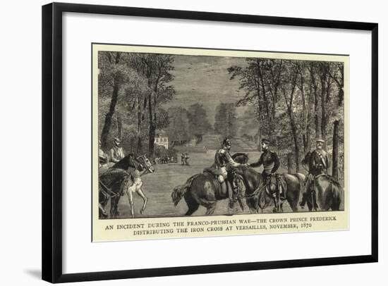 An Incident During the Franco-Prussian War-null-Framed Giclee Print