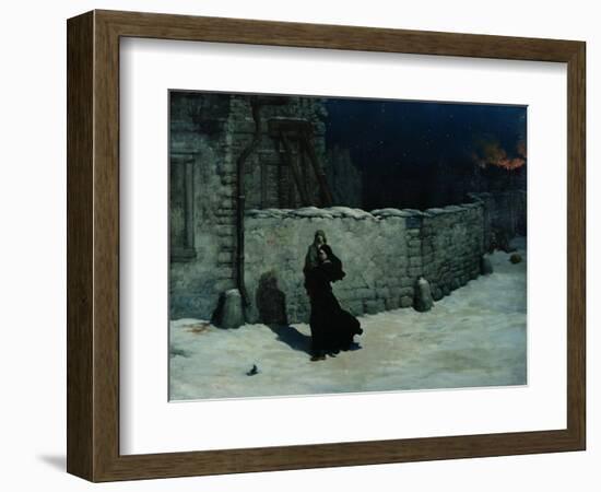 An Incident During the Siege of Paris-Gustave Doré-Framed Giclee Print