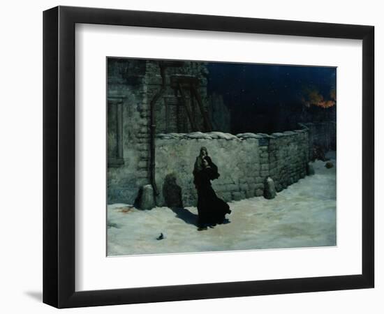 An Incident During the Siege of Paris-Gustave Doré-Framed Giclee Print