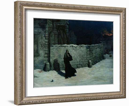 An Incident During the Siege of Paris-Gustave Doré-Framed Giclee Print