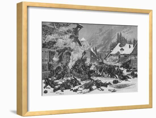 'An Incident In The Battle of Villersexel', 1902-Unknown-Framed Giclee Print