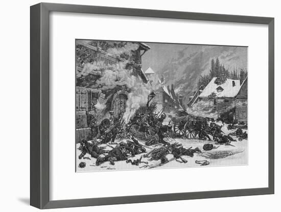 'An Incident In The Battle of Villersexel', 1902-Unknown-Framed Giclee Print