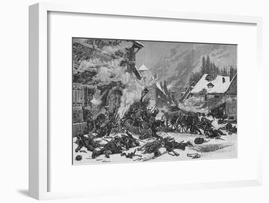 'An Incident In The Battle of Villersexel', 1902-Unknown-Framed Giclee Print