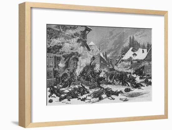 'An Incident In The Battle of Villersexel', 1902-Unknown-Framed Giclee Print