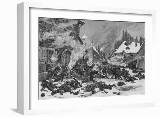 'An Incident In The Battle of Villersexel', 1902-Unknown-Framed Giclee Print