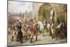 An Incident in the Peninsular War-Robert Alexander Hillingford-Mounted Giclee Print