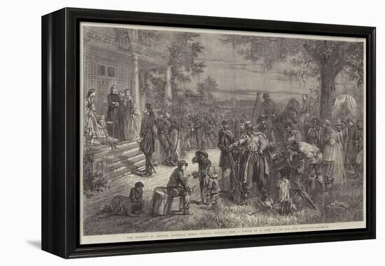An Incident of General Sherman's March Through Georgia-Thomas Nast-Framed Premier Image Canvas