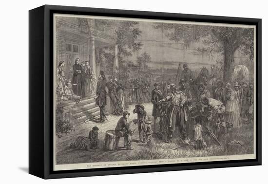 An Incident of General Sherman's March Through Georgia-Thomas Nast-Framed Premier Image Canvas