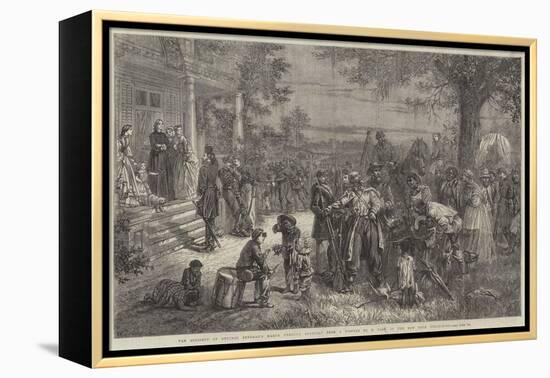 An Incident of General Sherman's March Through Georgia-Thomas Nast-Framed Premier Image Canvas