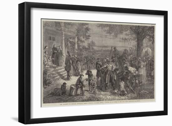 An Incident of General Sherman's March Through Georgia-Thomas Nast-Framed Giclee Print