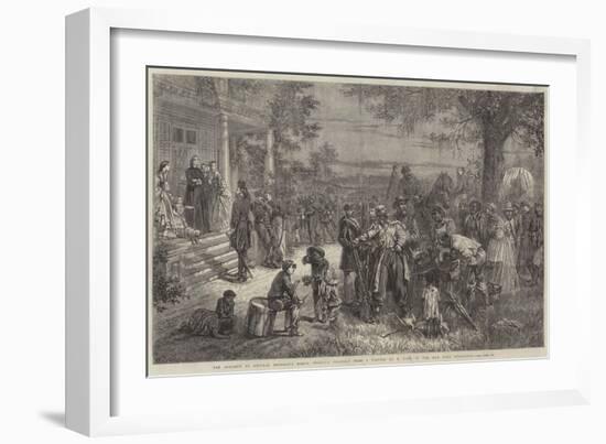 An Incident of General Sherman's March Through Georgia-Thomas Nast-Framed Giclee Print