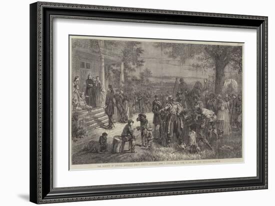 An Incident of General Sherman's March Through Georgia-Thomas Nast-Framed Giclee Print