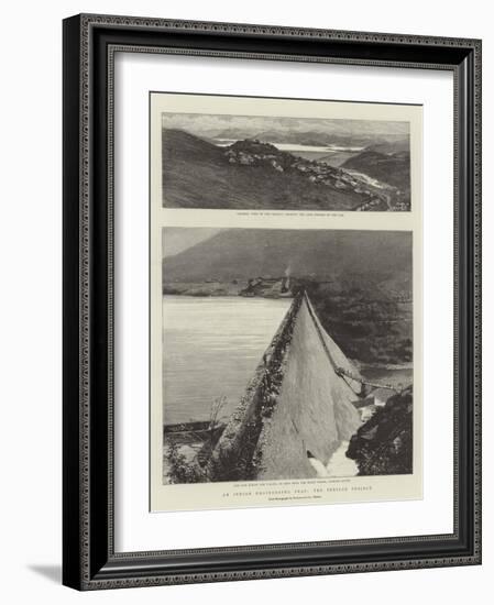 An Indian Engineering Feat, the Periyar Project-null-Framed Giclee Print