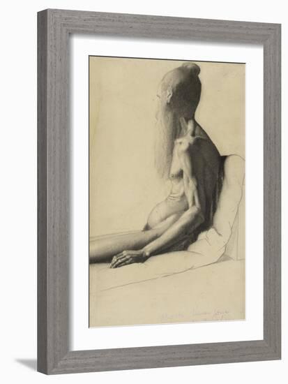 An Indian Man, c.1878-9-Georges Pierre Seurat-Framed Giclee Print