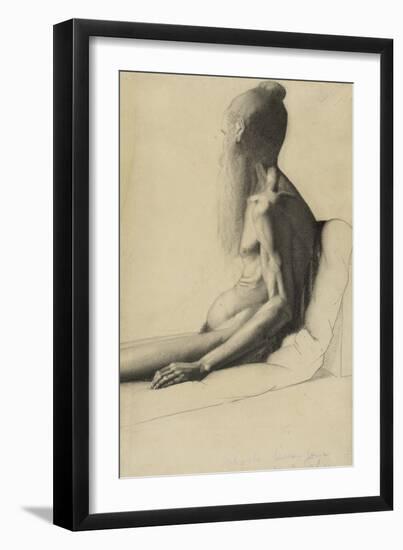 An Indian Man, c.1878-9-Georges Pierre Seurat-Framed Giclee Print