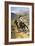 An Indian Trapper-Frederic Sackrider Remington-Framed Art Print