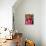 An Indian Woman Construction Worker Stacks Bricks on Her Head-null-Photographic Print displayed on a wall