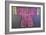 An Informal Robe of Mauve Satin Woven with a Floral Damask Repeat, Embroidered with Pheasants,…-null-Framed Giclee Print