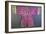 An Informal Robe of Mauve Satin Woven with a Floral Damask Repeat, Embroidered with Pheasants,…-null-Framed Giclee Print