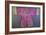 An Informal Robe of Mauve Satin Woven with a Floral Damask Repeat, Embroidered with Pheasants,…-null-Framed Giclee Print