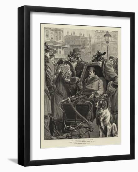 An Interesting Invalid-Robert Barnes-Framed Giclee Print