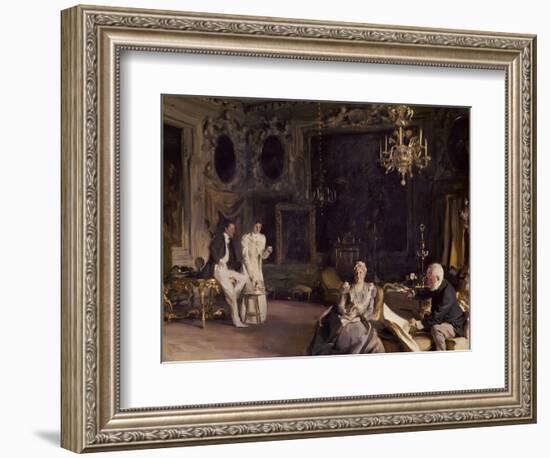 An Interior in Venice, 1899-John Singer Sargent-Framed Giclee Print