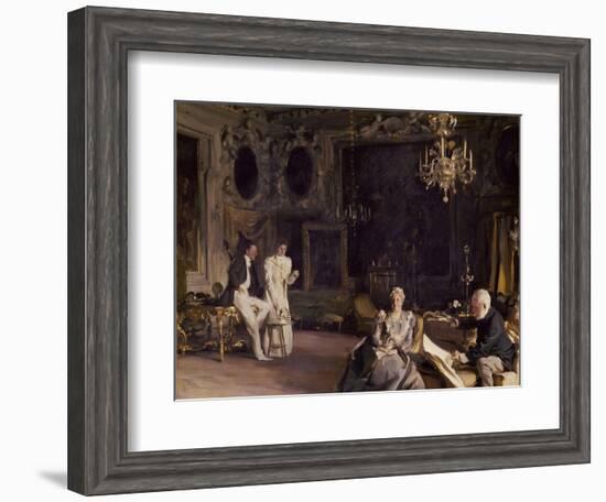 An Interior in Venice, 1899-John Singer Sargent-Framed Giclee Print