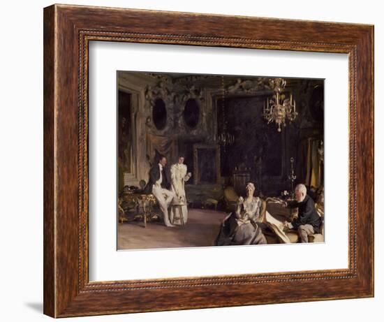 An Interior in Venice, 1899-John Singer Sargent-Framed Giclee Print