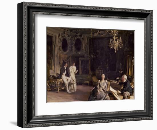 An Interior in Venice, 1899-John Singer Sargent-Framed Giclee Print