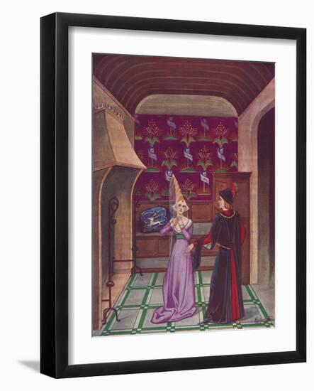 'An Interior. Late Fifteenth Century', 1926-Herbert Norris-Framed Giclee Print