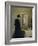 An Interior with a Woman at a Table-Carl Holsoe-Framed Giclee Print