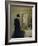 An Interior with a Woman at a Table-Carl Holsoe-Framed Giclee Print