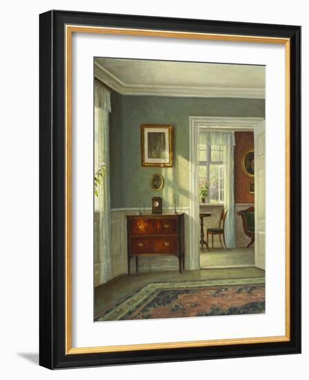 An Interior-Hans Hilsoe-Framed Giclee Print