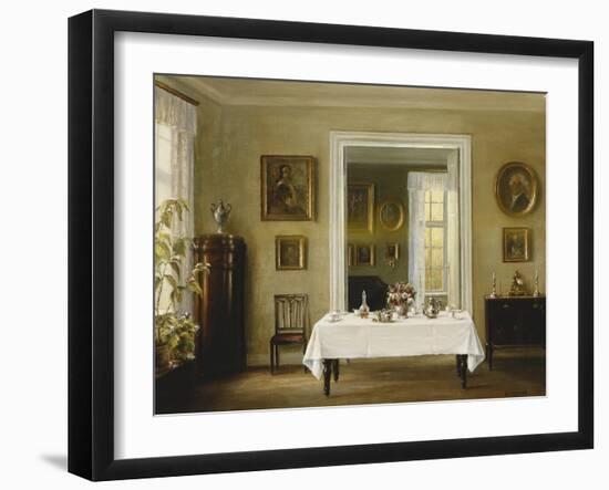 An Interior-Hans Hilsoe-Framed Giclee Print