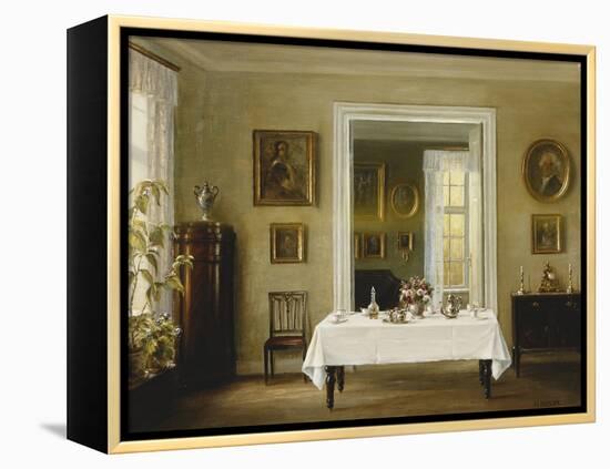 An Interior-Hans Hilsoe-Framed Premier Image Canvas