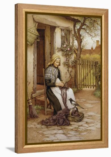 An Interruption-Charles Edward Wilson-Framed Premier Image Canvas